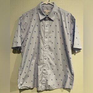 Marquise Light Purple Shirt with Purple Flip Flop Novelty Print